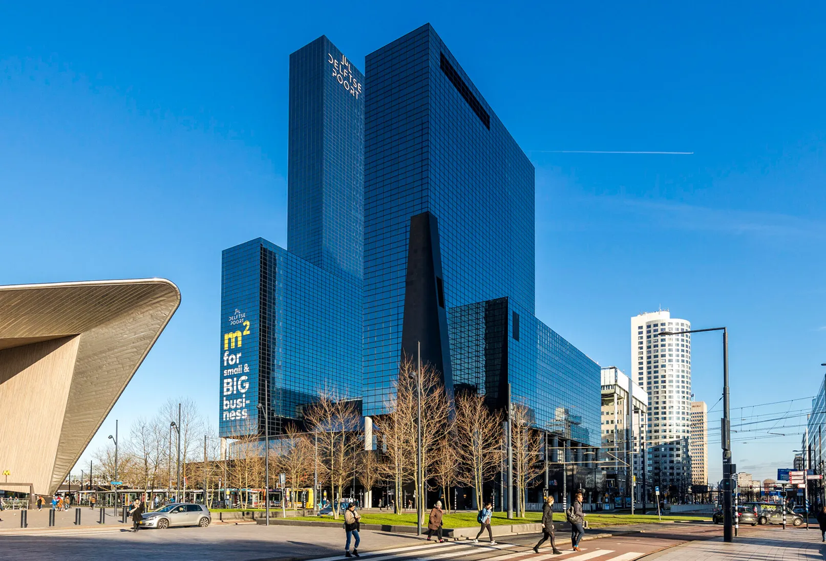 Delftse Poort, Rotterdam – Hauptsitz von MSTS Tolls